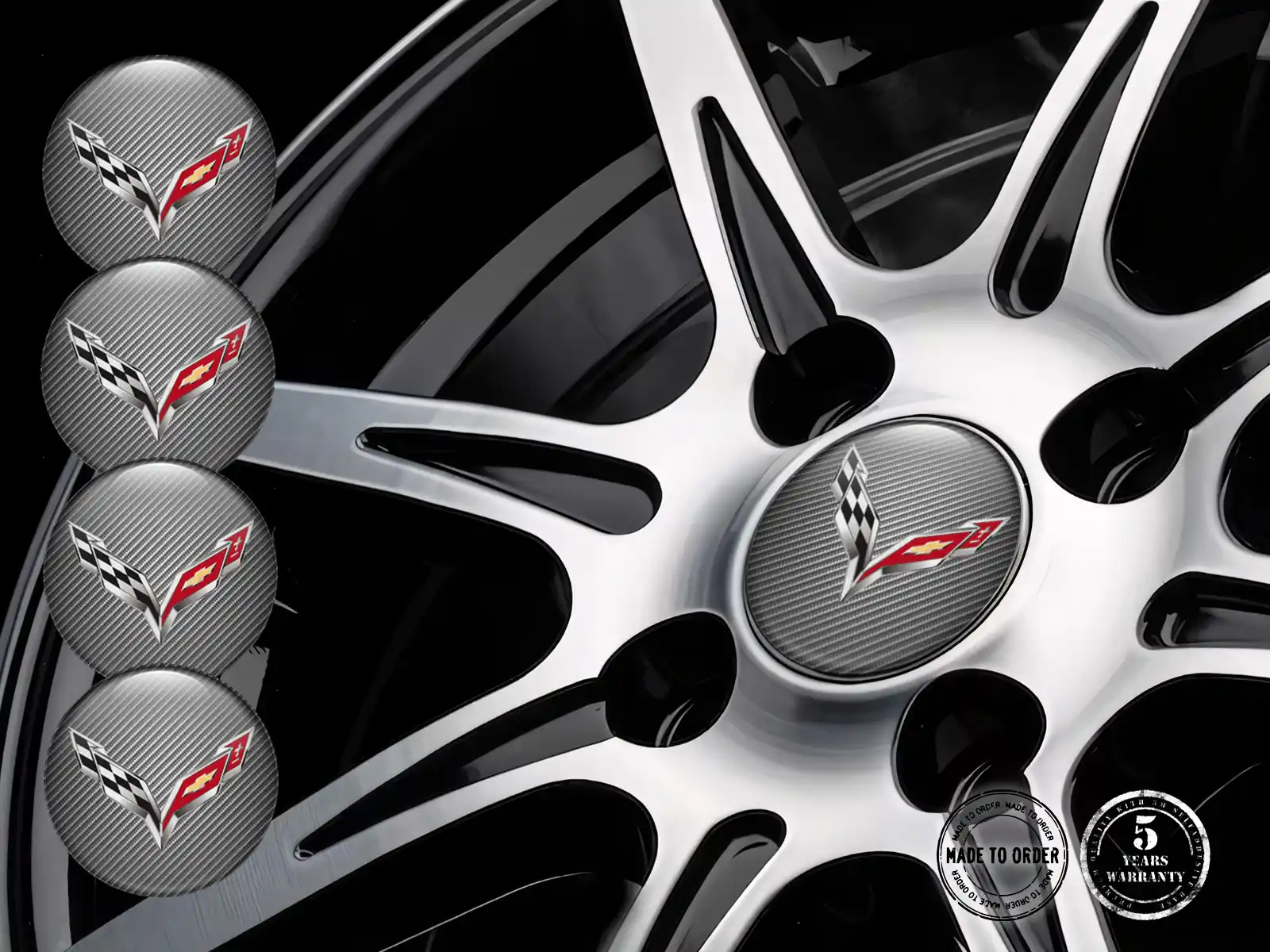 Chevrolet  Dome Decals Edition Custom Car Emblems